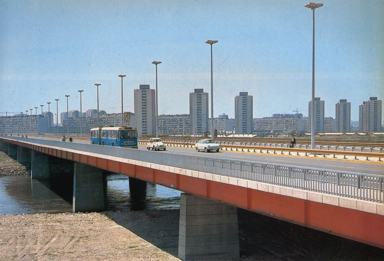 Most Mladosti, oko 1975.-1980. godine